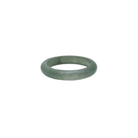 Green Jade Band Ring