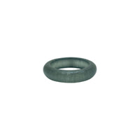Green Jade Band Ring
