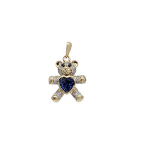 Diamond Teddy Bear Pendant (14K)