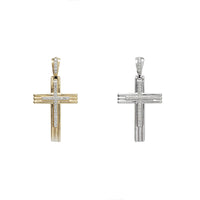 Diamond Cross Pendant (14K)