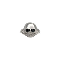Skull CZ Eyes Ring (Silver)