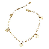 Dainty Charm Bracelet (14K)