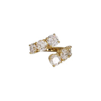 Chunky 5.66cts Lab Grown Diamond Bypass Ring (14K)