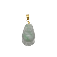 Buddha Jade Pendant (14K)