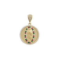 Multicolor Guadalupe Pendant (14K)