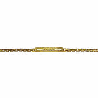 Round Diamond Bracelet (18K).