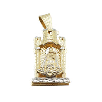 Two-Tone Caridad del Cobre Pendant (14K)