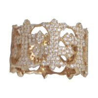 All Around Cross CZ Ring (14K)