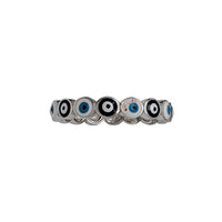 All Around Evil Eye Ring (Silver)