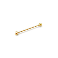 Barbell Earring (14K)