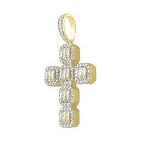 Diamond Cross Pendant (14K)
