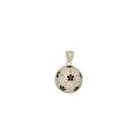 CZ Classic Soccer Ball Pendant (14K)