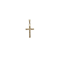 Diamond-Cut Cross Pendant (10K)