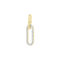 Diamond Link Pendant (14K)