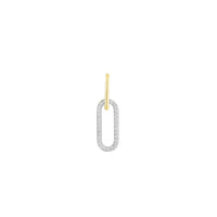 Diamond Link Pendant (14K)