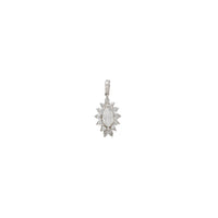 Marquise Diamond Pendant (14k)