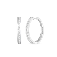 Diamond Hoop Earring (14K)