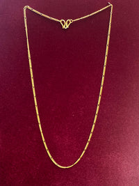 Figaro Chain (24K)