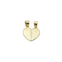 Broken/Split Heart Pendant (14K)