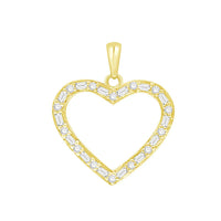 Heart Diamond Pendant (14K)