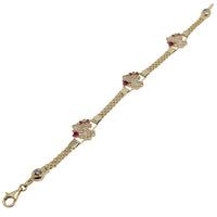 Kitty Bismark Bracelet (14K).