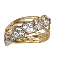 Heart CZ Lady Ring (14K).