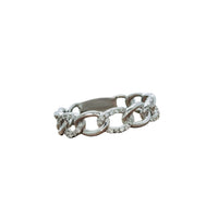 Curb Twist Chain Ring (14K)