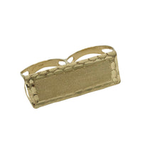 Diamond Cut Two Finger Ring (14K)