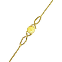 Five Yuan Coin Bracelet (14K)