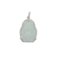 Jade Buddha Pendant (14K)