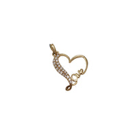 Love Heart Pendant (18K)