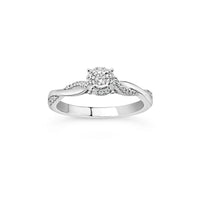 Diamond Engagement Ring (14K)