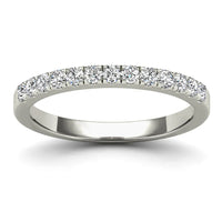 Diamond Half Eternity Ring (14K)