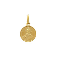 Miniature Saint Jude Medallion Pendant (14K)