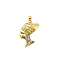 Two-Tone Nefertiti Pendant (14K)