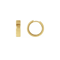 Plain Simple Style Hoop Earring