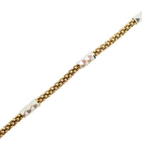 Two-Tone Round Chain (Silver)