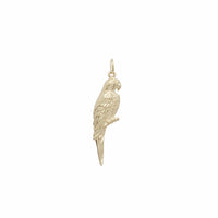 Parrot CZ Pendant (14K)