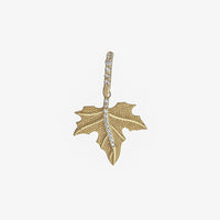 autumn leaf pendant