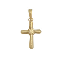 Criss Cross Pendant 14k