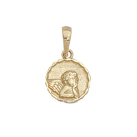 Angel Round Pendant (14k)