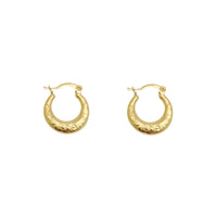 Women's Laurel Hoop Earing (10K)