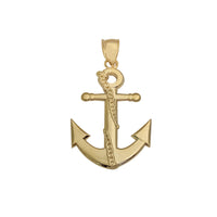 Wrapped Anchor Pendant (14K)