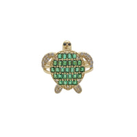 Turtle CZ Ring (14K)