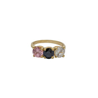 Three Stone Lady Ring (14K)