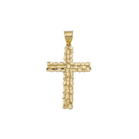 Nugget Cross Pendant (14K)