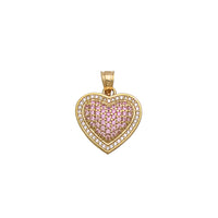 Outstanding Heart CZ Pendant (14K)