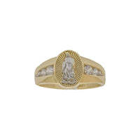 Oval Virgin Mary CZ Ring (14K)