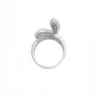 Coiled Snake Ring (Silver)