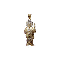 Diamond Cut Saint Jude Pendant (10K & 14K)